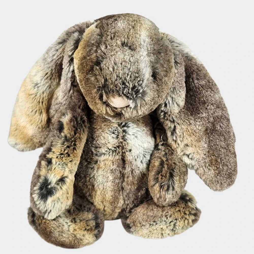 Jellycat‎ Woodland Bashful Bunny Medium Stuffed Plush Rabbit